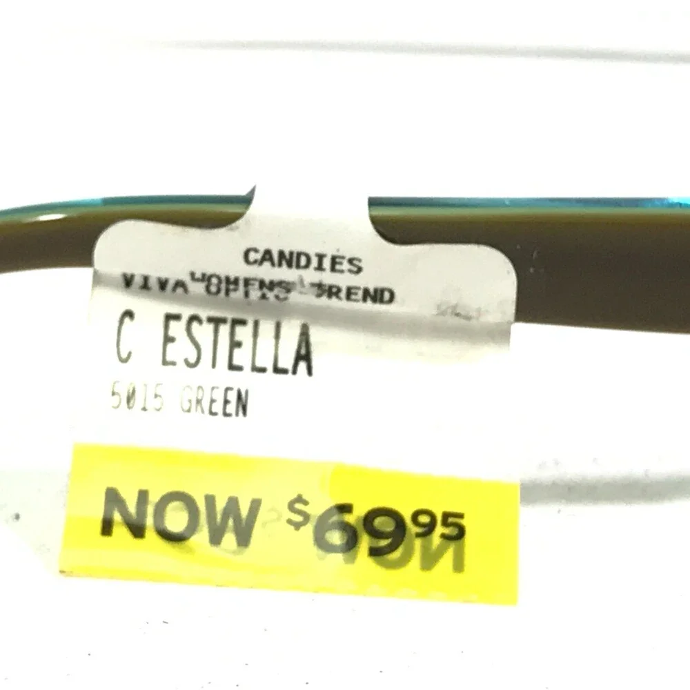 Candies C ESTELLA GRN Eyeglasses Frames Brown Green Rectangular 50-15-135